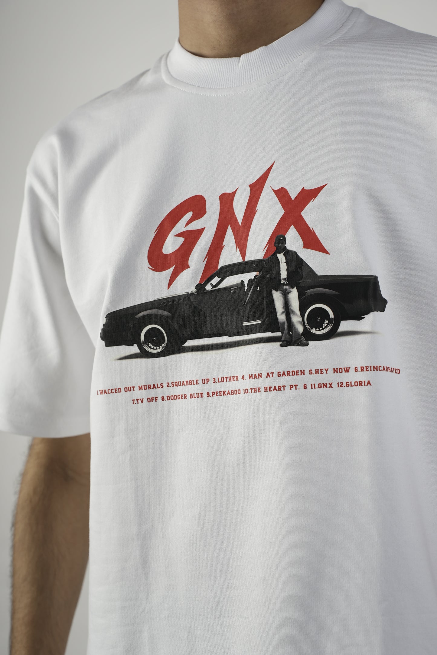WHITE GNX T-Shirt