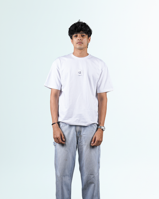 The Essential White Patch Tee